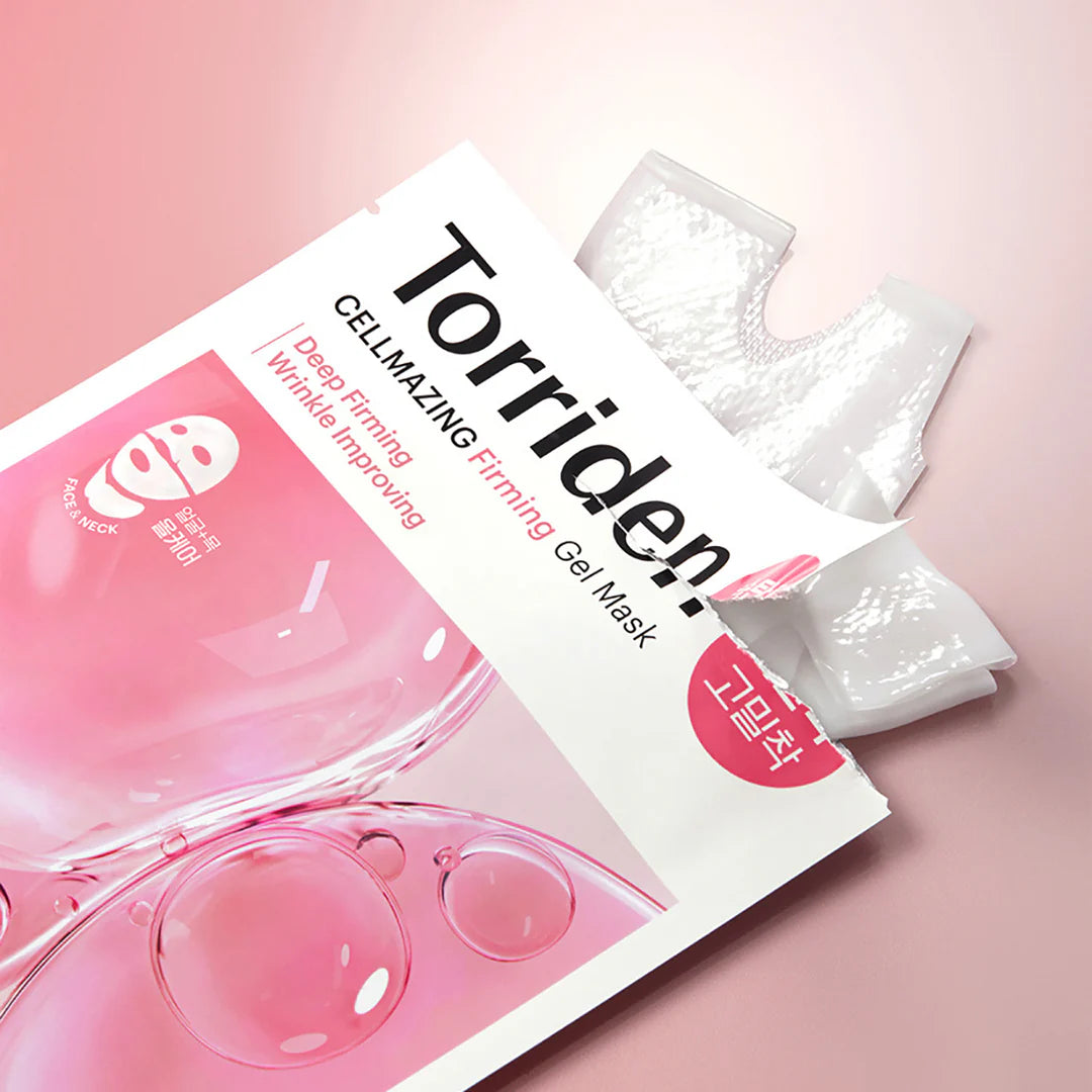 Torriden - Cellmazing Firming Gel Mask Sheet - 4 kosi